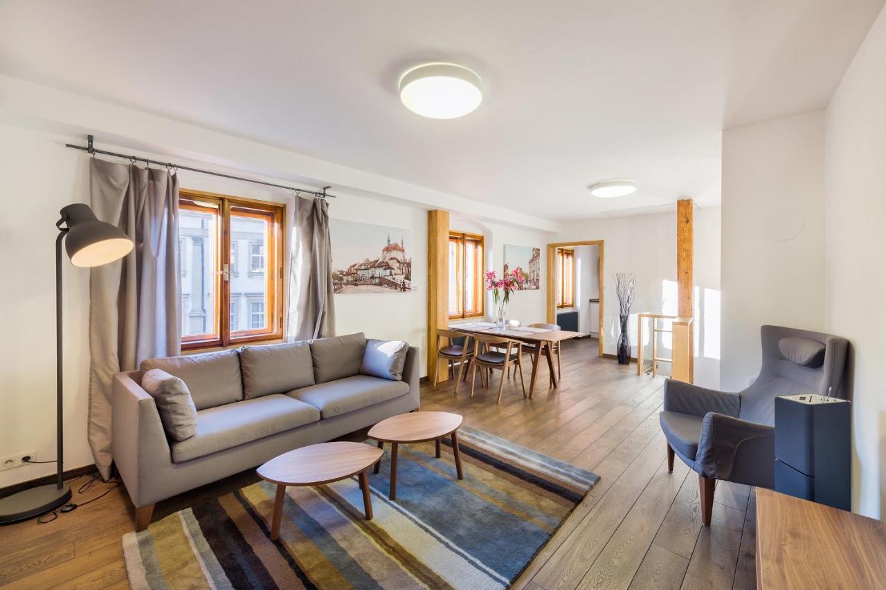 Modern Apartment In A Picturesque 15Th-Century Building Praga Zewnętrze zdjęcie